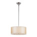 Metro Tempo 3 Light Kitchen Island Drum Pendant