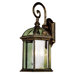 Three Light Outdoor Medium Wall Lantern in White
