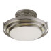 1 Light 3 Step Semi Flush Mount