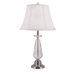 Crystal Drop Prism Table Lamp in Polished Chrome
