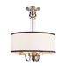 3 Light Large Drum Pendant