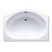 Duo Pool 59" x 39.4" Bath Tub with Front and Left Side Molded Panel and Feet in White