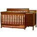 DO NOT SET LIVE!Athena Kimberly Convertible Crib and Changer Combo with Toddler Rail in Espresso
