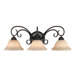 Homestead Vanity Light in Rubbed Bronze