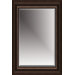 46" Beveled Mirror in Coffee