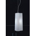 Alvi One Light Pendant in Gray Metal