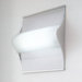 Ice Two Light Flush Mount in Chrome and Anodized Aluminum