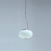 Blow Small Single Light Pendant in Nickel