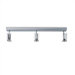 TU-B Three Light Horizontal Ceiling Semi Flush Mount