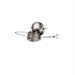 Atomo Two Light Right Facing Wall Sconce in Aluminum