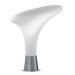 Bollard Table Lamp in Metallic Gray