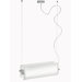 Fly 36.5" Two Light Pendant in Gray