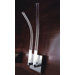 Wave Wall Sconce in Metallic Gray