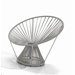 Furnishing Cordula Circular Easy Director Chair