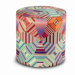 Noceda Cylindrical Pouf Ottoman