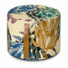 Mezewele Cylindrical Pouf Ottoman