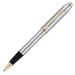 Townsend Rollerball Pen, Chrome/Gold