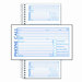 Tops Spiralbound Message Book, 2 3/4 X 5, Two-Part Carbonless, 400/Book