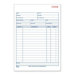 Sales/Order Book, Carbonless, 3-Part, 5-2/3"x8-2/5", White