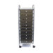 Portable Drawer Organizer, 15-1/2W X 13D X 37-5/8H