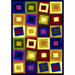 Whimsy Square Off Balance Kids Rug