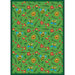 Educational Bee Attitudes Green Kids Rug
