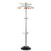 Wavy Coat Rack, Six Hangers/Two Knobs/Four Hooks
