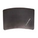 Conference Lap Pad, Anti-Skid Bottom, 19"x13"x1/4", Black