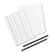 Index Maker Clear Label Unpunched Divider (8 Tabs, 5 Sets/Pack)