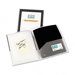 Flexi-View Two-Pocket Polypropylene Folder, Translucent Black, Two per Pack                                                  