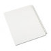 Allstate-Style Legal Side Tab Dividers, 25-Tab, 176-200, Letter (Set of 25)
