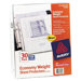 Sheet Protectors, Top Load, Polypropylene,for 8-1/2"x11" Sheets., Clear
