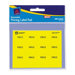 Label Pad, Price Label, 3"x4", 480 per Pack, Yellow