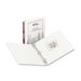 3-Ring View Binder, 1" Capacity, 11"x8-1/2", White