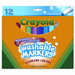 Washable Broad Point Markers (12/Set)