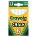 12 Sticks - Tuck Box White Chalk