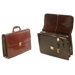 Executive Prestige Italian Leather Flap-Over Briefcase