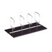Metal Four-Section Adjustable Book Tray