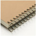 Carla Craft 12" 9mm Binding System Spiral Ring in Brown