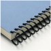 Carla Craft 12" 18mm Binding System Spiral Ring in Navy Blue