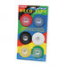 Chartpak Deco Bright Decorative Tape,0.12" x 324", 6/Box