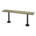 Lenox Pedestal Bench - 4 Ft (2 Pedestals)