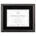 Desk/Wall Document Wood Frame, 11" x 14"