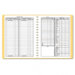 Bookkeeping Record, Tan Vinyl Cover, 128 Pages, 8-1/2 x 11 Pages, 2012