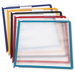 InstaView Desk Reference System Replacement Panels, Letter, Assorted, 5/Set