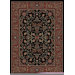 Cyrus Tulips Black Rug