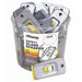 50 Piece Safety Glass Scraper Bucket GS50