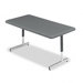 Indestructable Too Resin Adjustable Height Utility Table, 60W X 30D X 21-31H