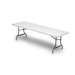 IndestrucTable TOO 600 Series 48" Folding Table in Platinum
