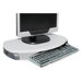 CRT/LCD Stand with Keyboard Storage, 23 X 13 1/4 X 3